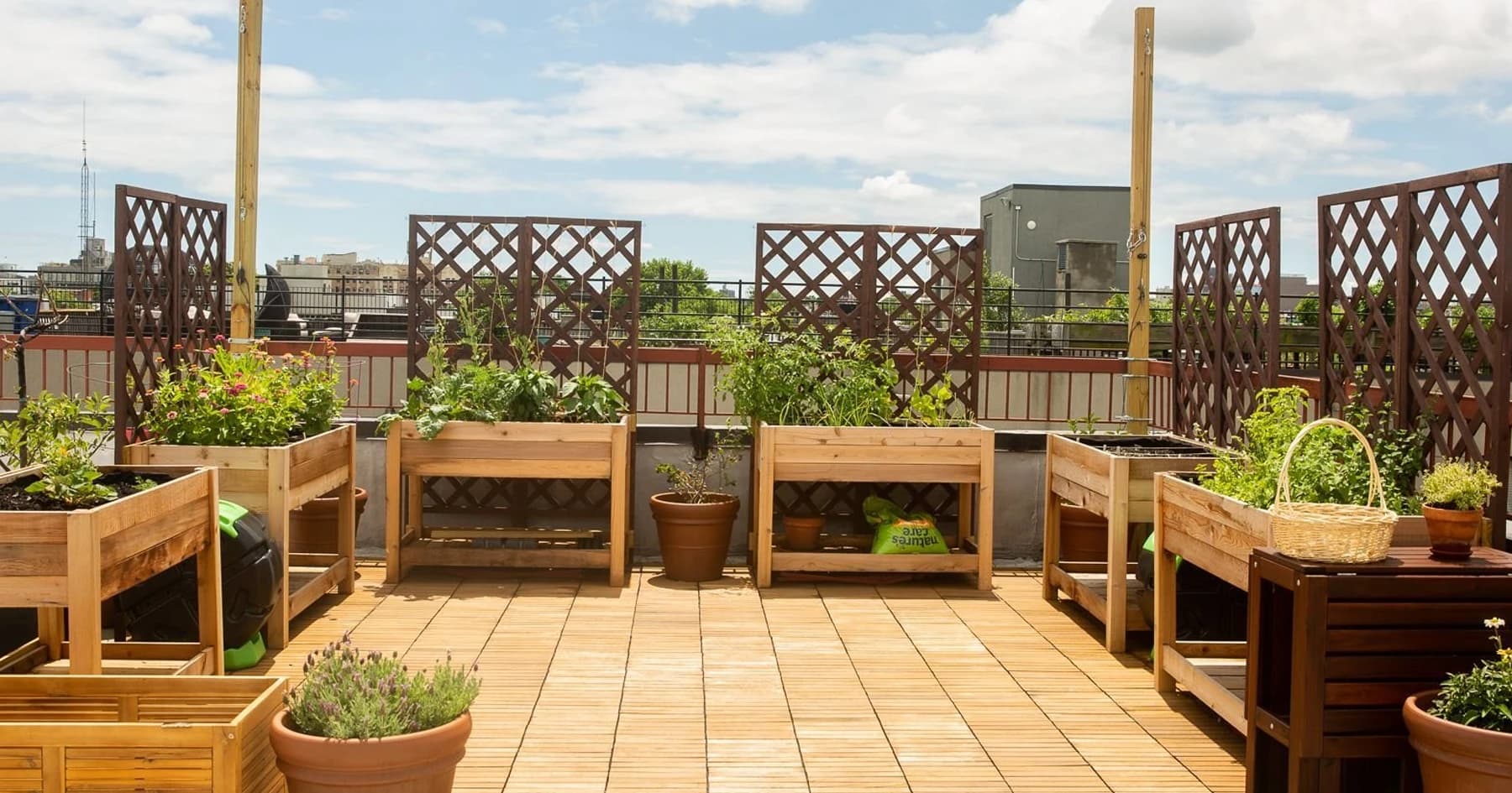 ترندهای سال در طراحی روف گاردن با متریال چوب پلاست ترندهای سال در طراحی روف گاردن با متریال چوب پلاست