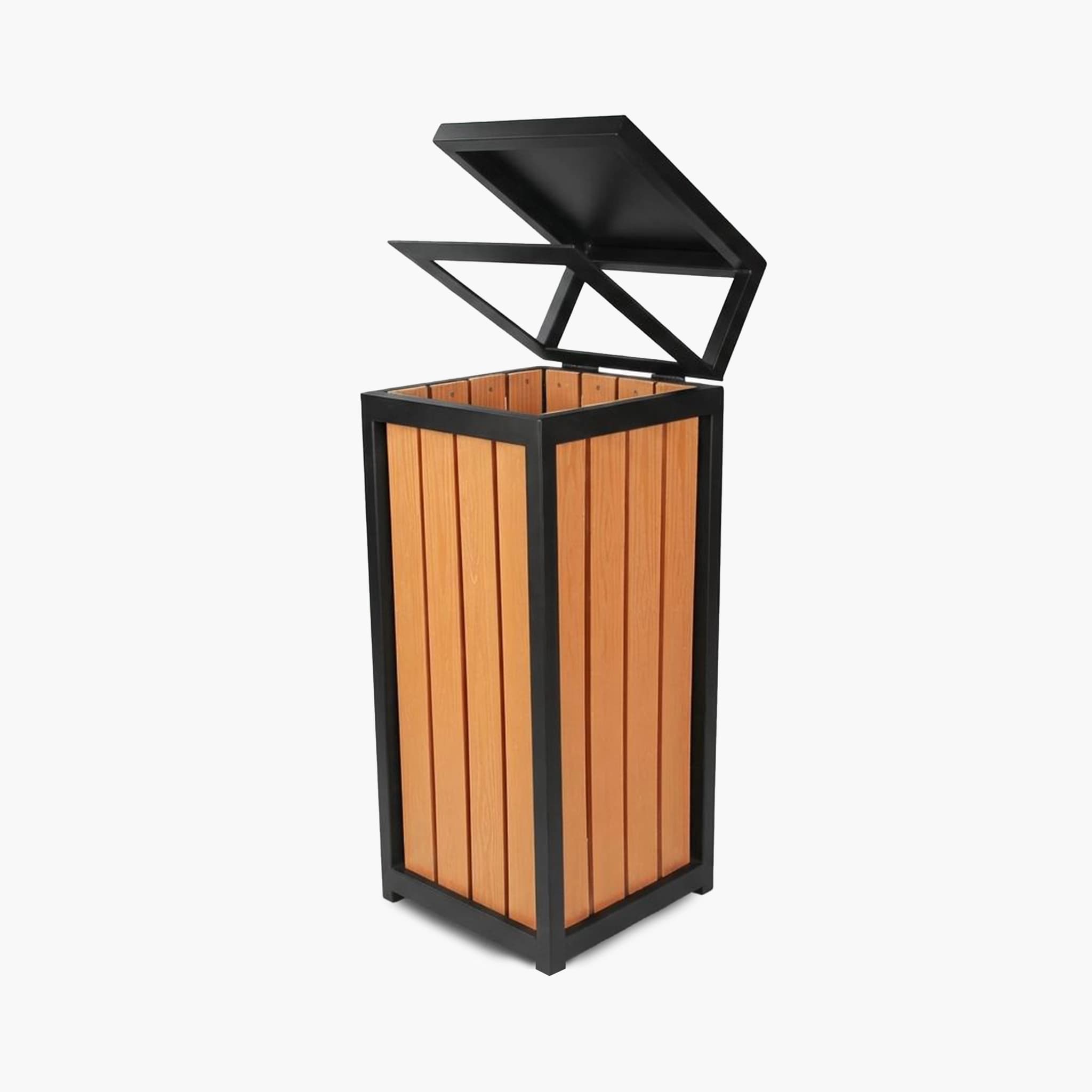 سطل زباله چوب پلاست