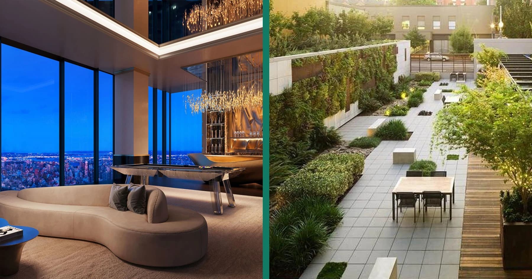 پنت هاوس و روف گاردن چه تفاوتی دارند؟ پنت هاوس و روف گاردن چه تفاوتی دارند؟