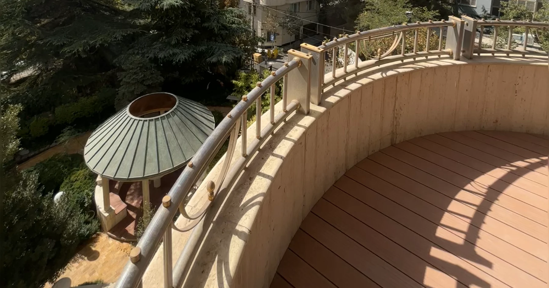 پروژه کفپوش تراس برج بهشت