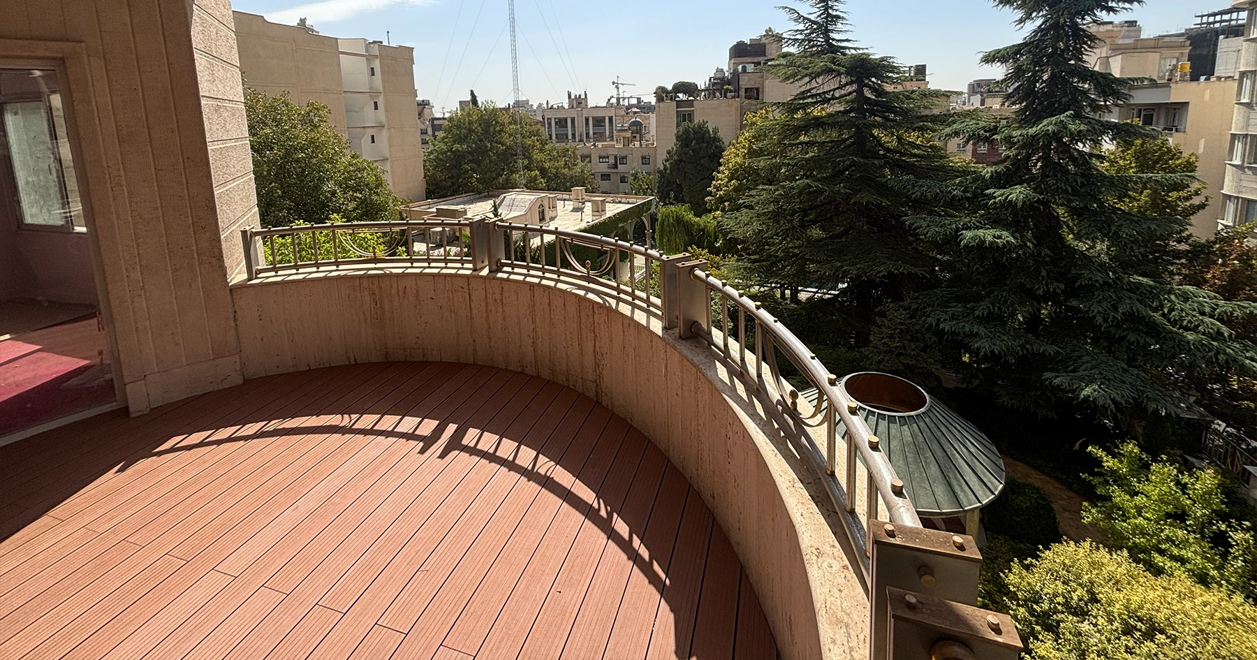 پروژه کفپوش تراس برج بهشت