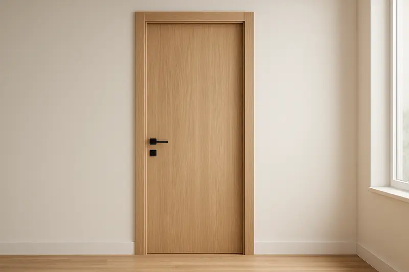 درب Plywood با روکش PVC